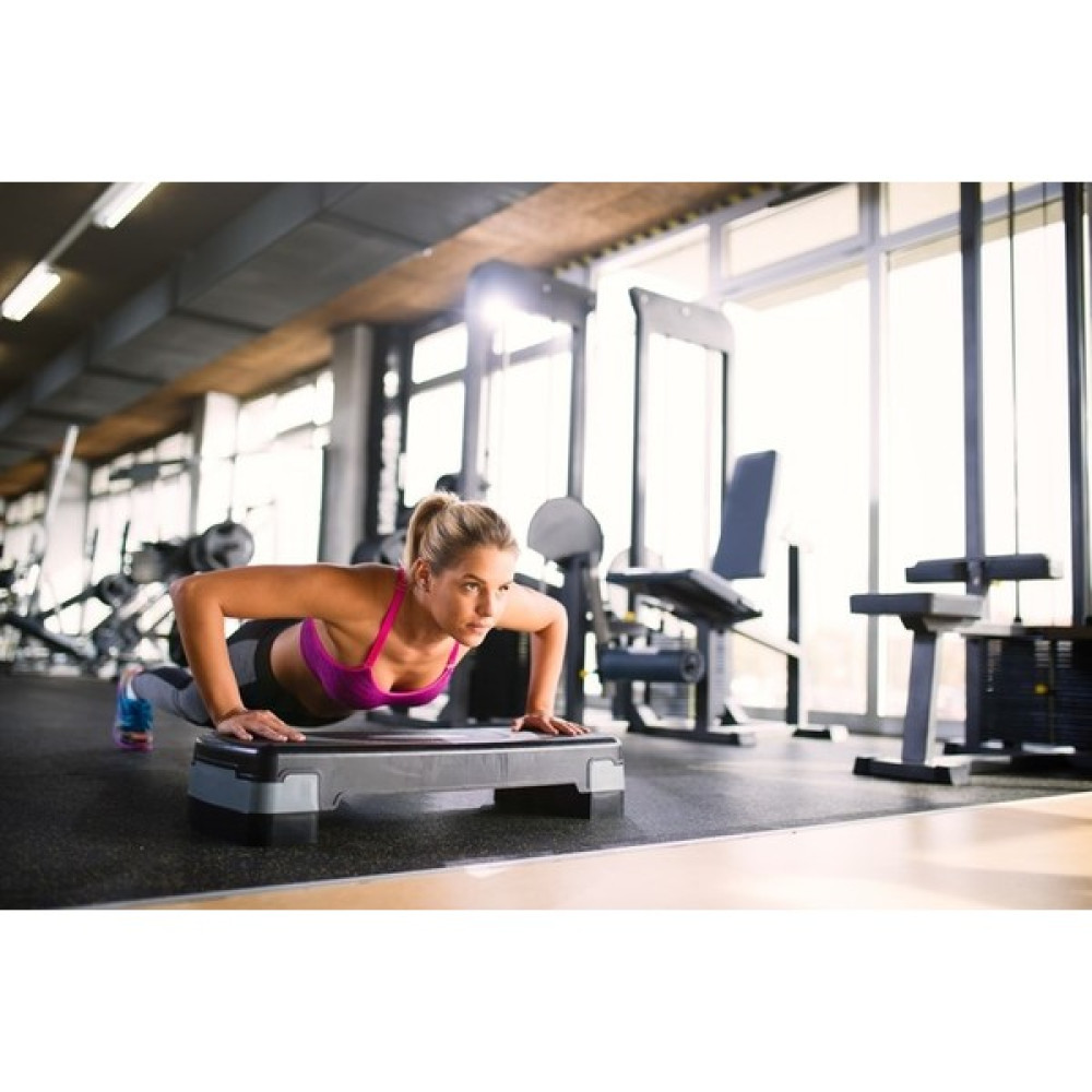 Slipt Iki Kademeli Ev Için Uygun Ayarlanabilir Fitness Step Tahtası Fitness Kondisyon Ürünleri Fiyatı