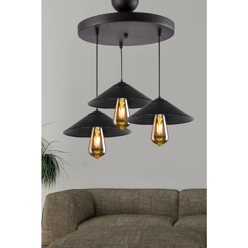 SLM Design Supply Home Japon 3 Lü Rustik Avize Avize Fiyatı