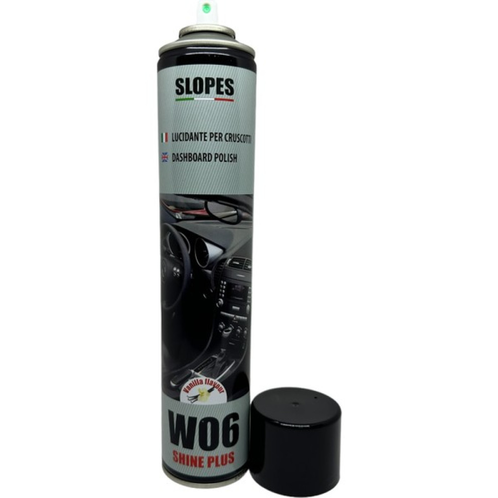 Slopes W06 Shine Plus Torpido Parlatıcı Sprey Vanilya 500ML. - 500 ml Torpido Bakımı Fiyatı