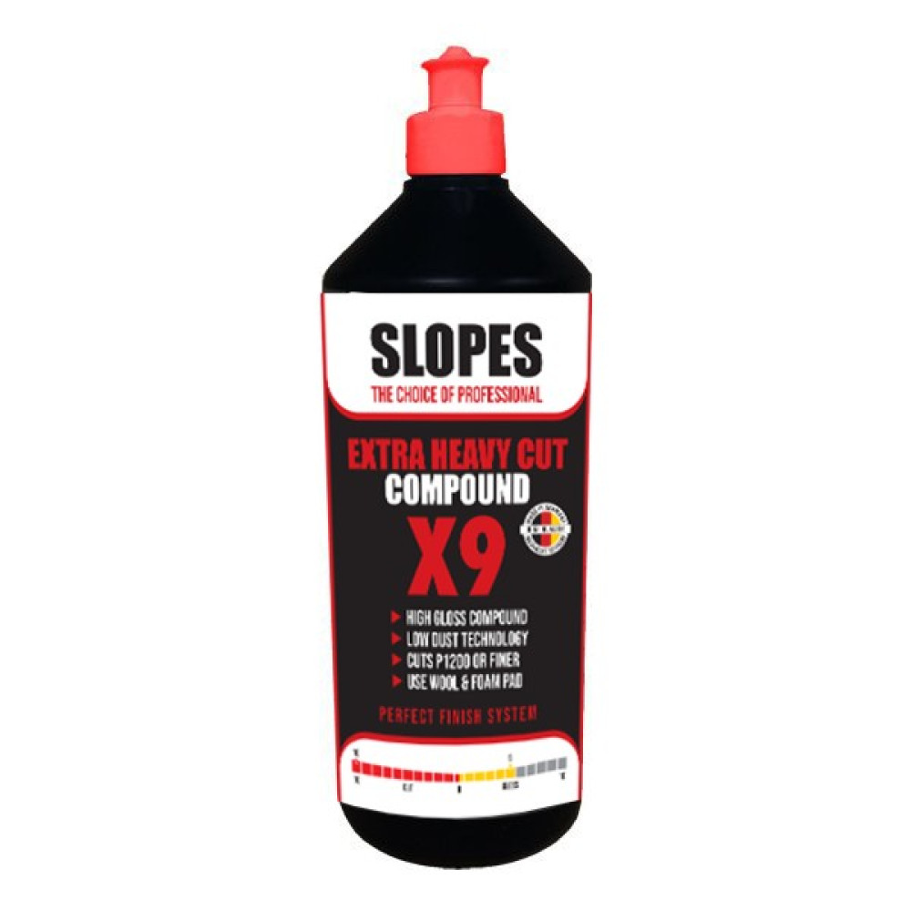 Slopes X9 Çizik Çıkarıcı Pasta 1 Lt Oto Çizik Giderici Fiyatı