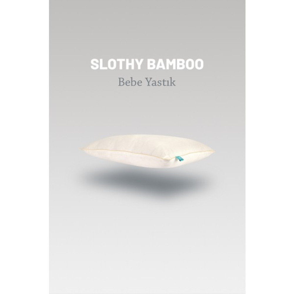 Sloth Bedding Slothy Doğal Bamboo Bebek Yastık, 35X45 Bebek Yastığı - Beyaz Bebek Yastığı-Kılıfı Fiyatı