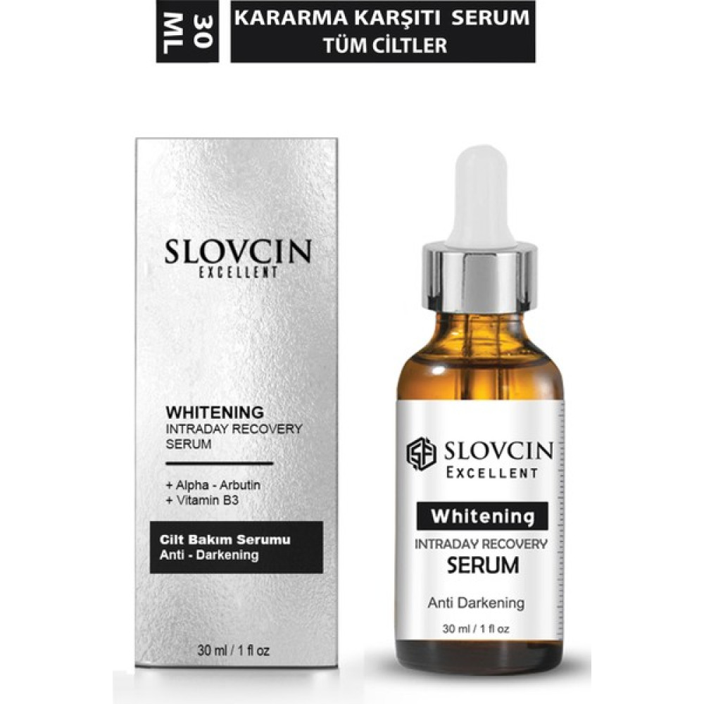Slovcin Formula Alpha Arbutin + Vitamin B3 Serum 30 ml Anti-Aging / Yaşlanma Karşıtı Fiyatı