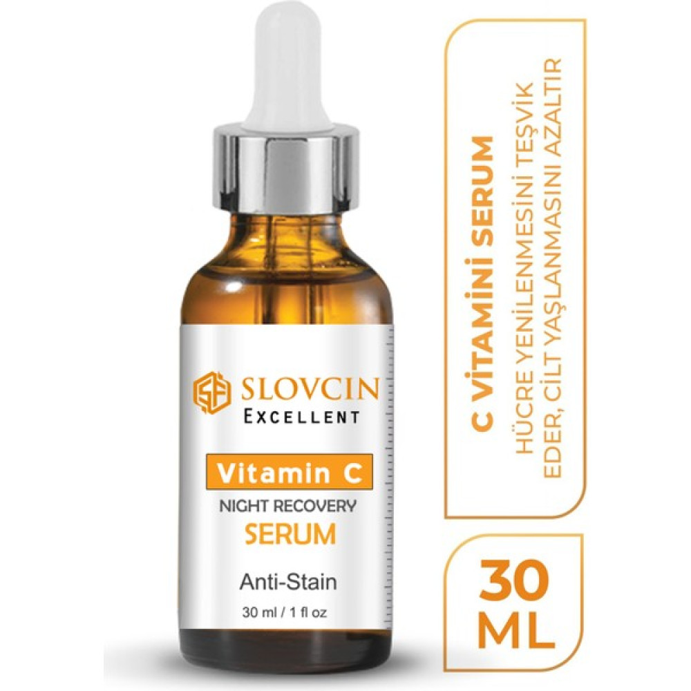 Slovcin Formula C Vitamini Serum %10 + Vitamin B3 Serum 30 ml Anti-Aging / Yaşlanma Karşıtı Fiyatı