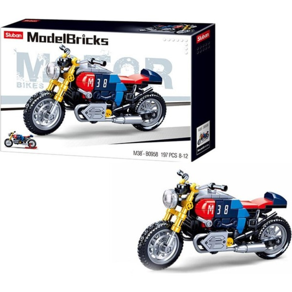 Sluban 197 Parça Sluban Model Bricks Motorsiklet Legolar ( Yapım Oyuncakları ) Fiyatı