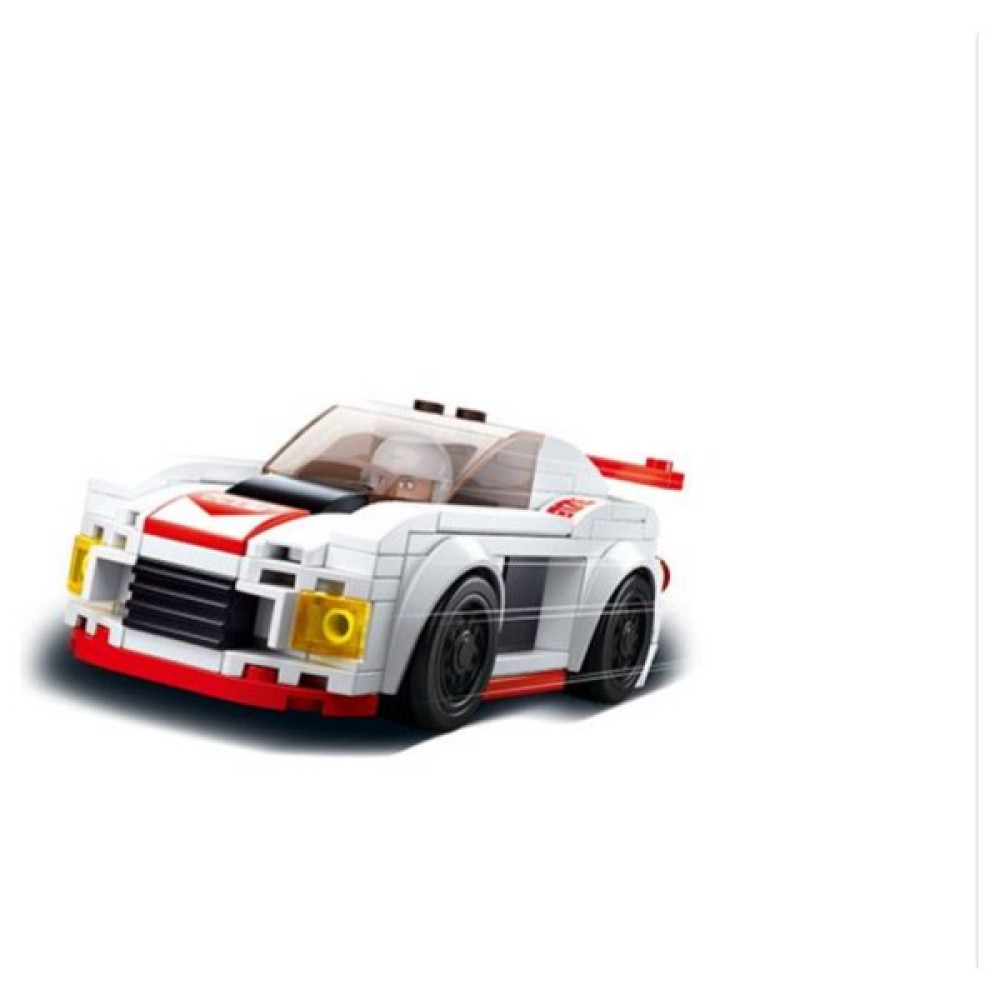 Sluban Blok 152 Parça Sluban Car Club Yarış Arabası Beyaz Legolar ( Yapım Oyuncakları ) Fiyatı