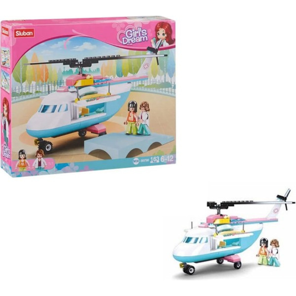 Sluban Girls Dream Lüks Helikopter 1016000141 - 1 Oyun Seti Fiyatı