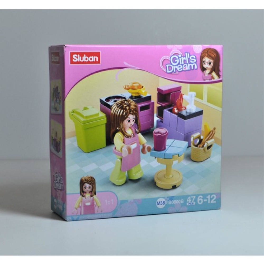 Sluban Girls Dream -Mutfak 14702 Legolar ( Yapım Oyuncakları ) Fiyatı
