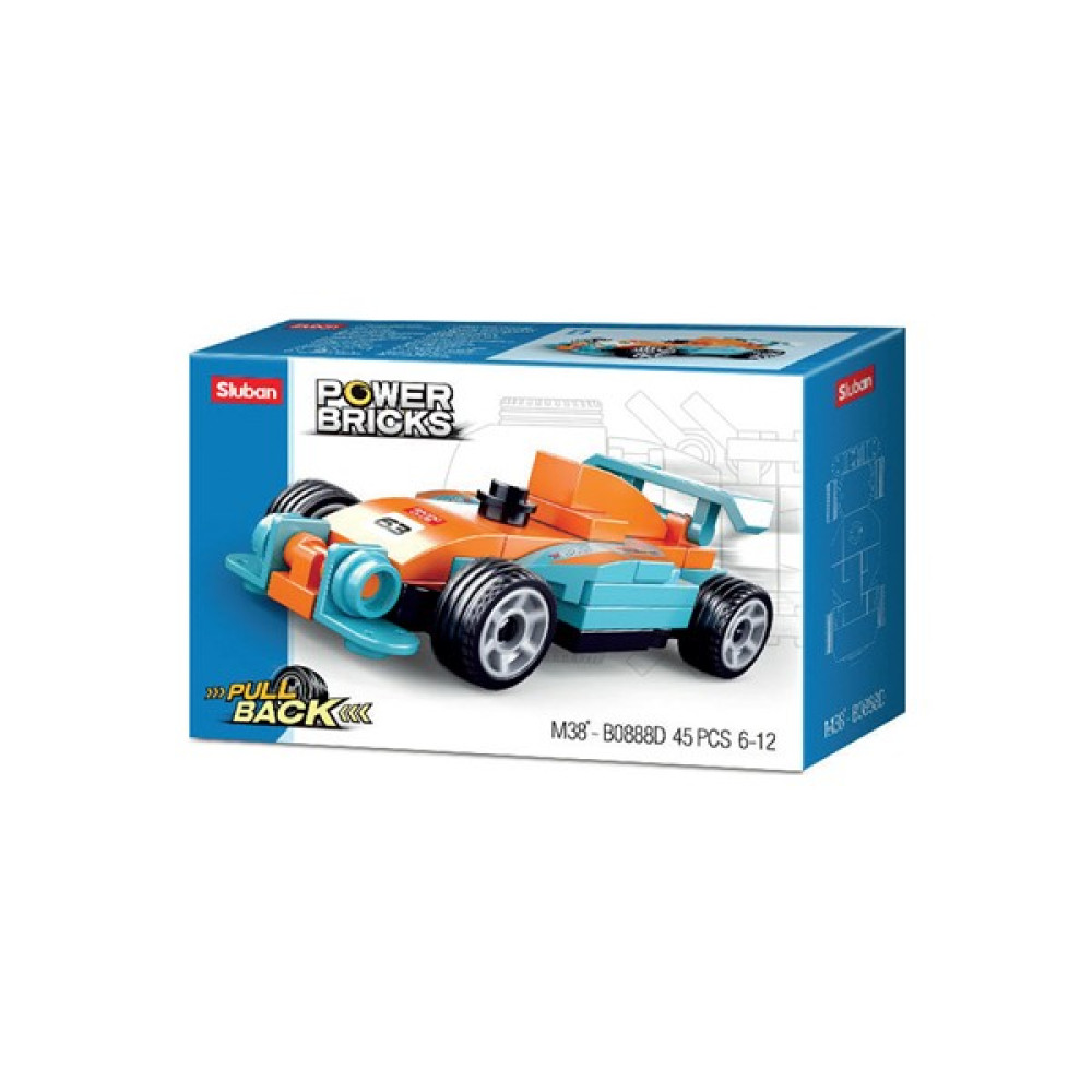 Sluban LEGO Power Bricks Yarış Arabası 45 Parça Legolar ( Yapım Oyuncakları ) Fiyatı