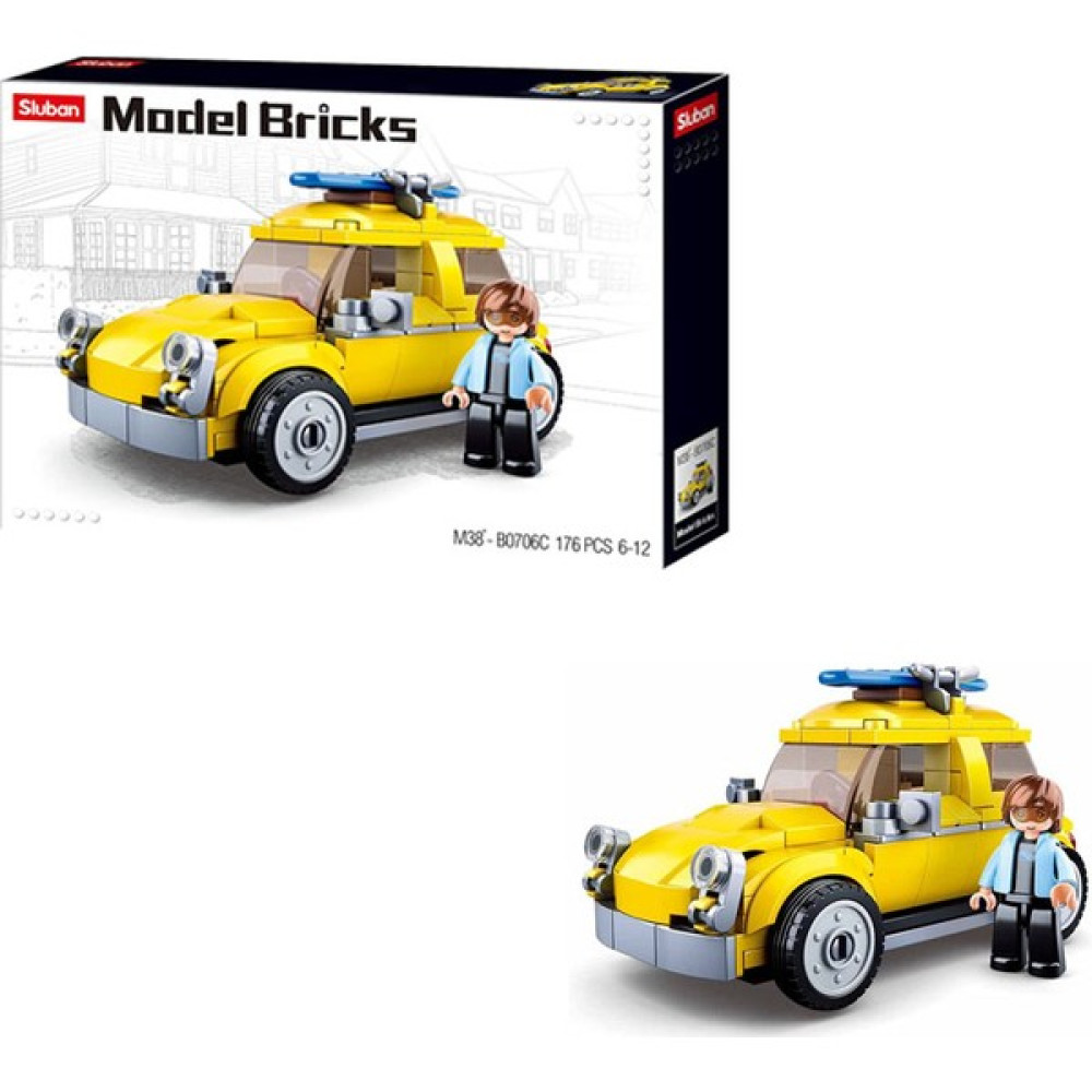 Sluban Model Bricks Tuğla Böcek Arabası 1016000174 Legolar ( Yapım Oyuncakları ) Fiyatı