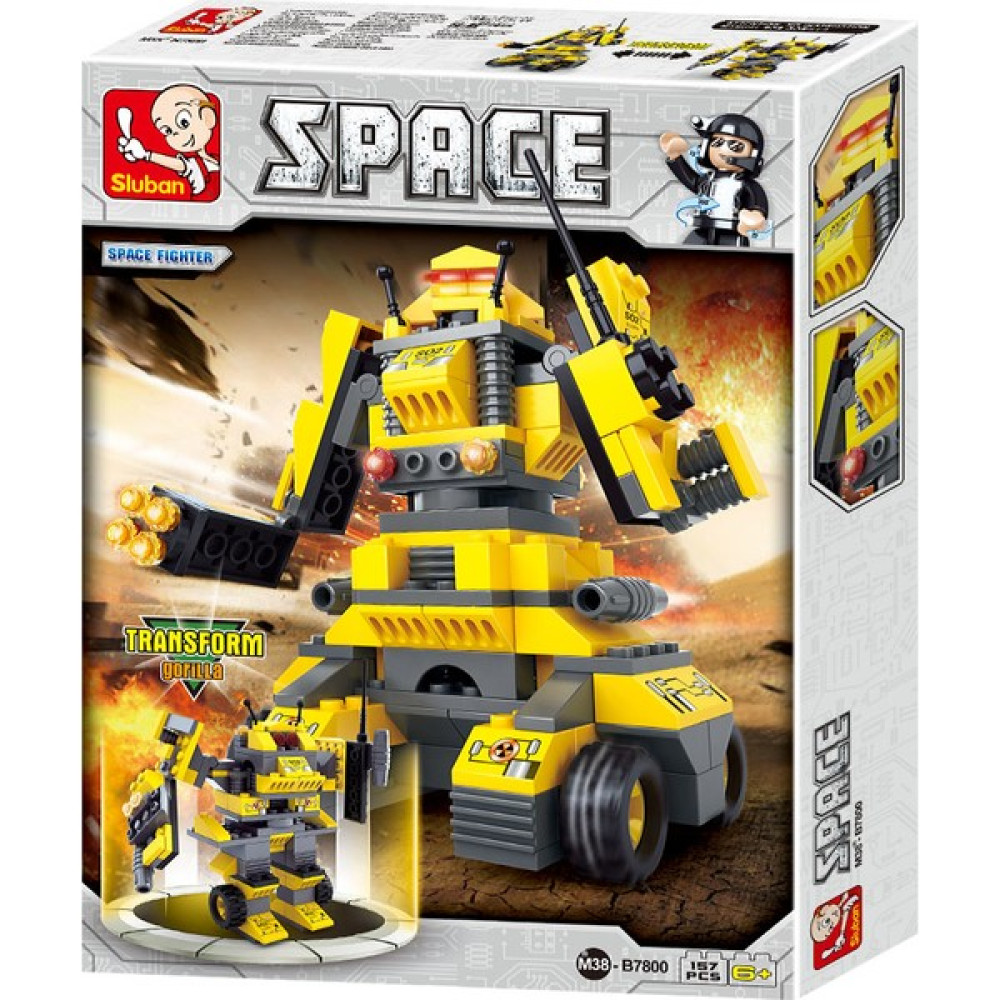 Sluban SPACE Savaşçı Robot Tiger Legolar ( Yapım Oyuncakları ) Fiyatı