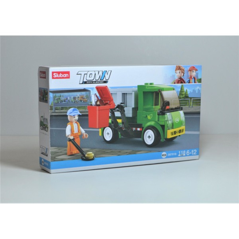 Sluban Town Çöp Kamyonu 14700 Legolar ( Yapım Oyuncakları ) Fiyatı