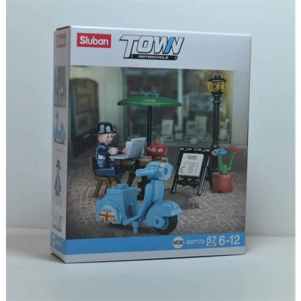 Sluban Town -Scooter 14707 Legolar ( Yapım Oyuncakları ) Fiyatı