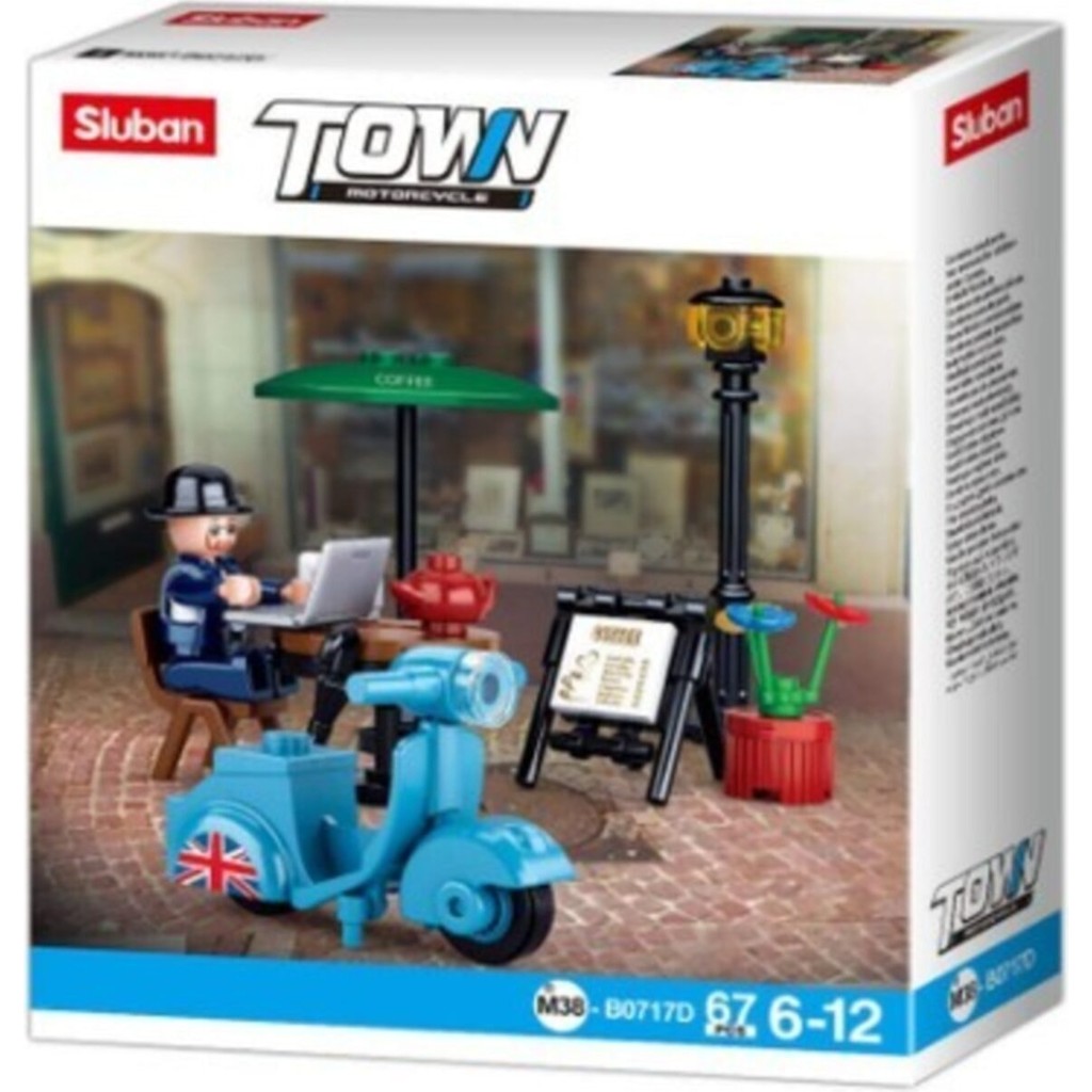 Sluban Town Scooter 67 Parça Parçalı Setler 8681241199702 Scooter Fiyatı