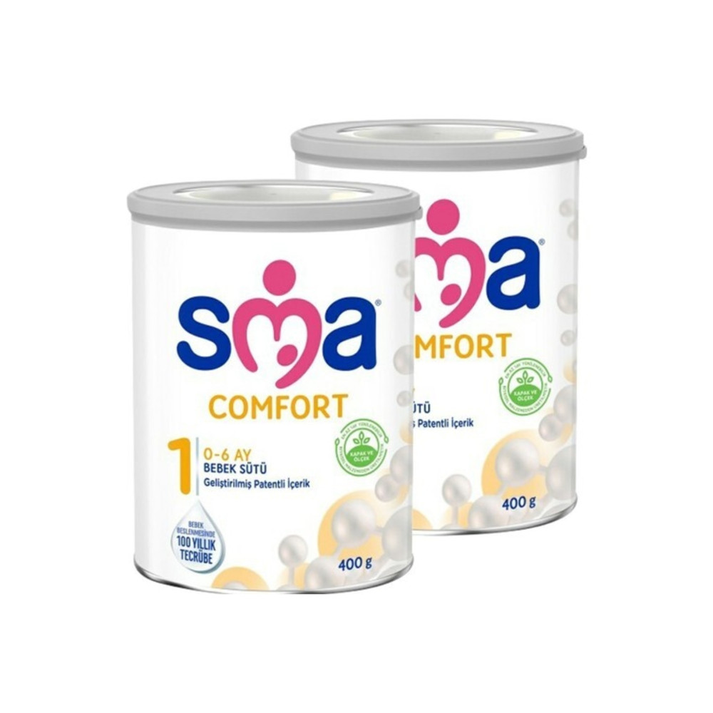 SMA 1 Bebek Sütü Comfort 400 Gr X 2 Adet Bebek Mamaları Fiyatı