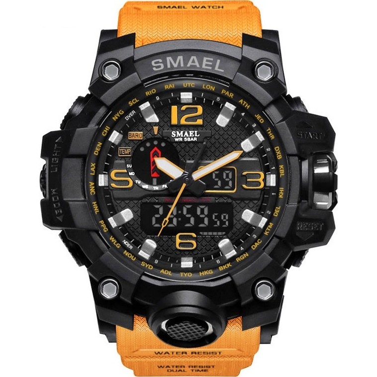 SMAEL S1545 Orange Erkek Kol Saati Kol Saatleri Fiyatı