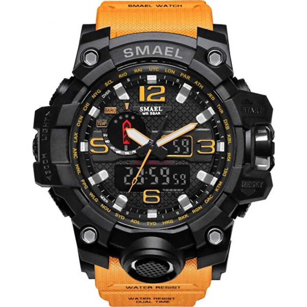 SMAEL S1545 Orange Erkek Kol Saati Kol Saatleri Fiyatı