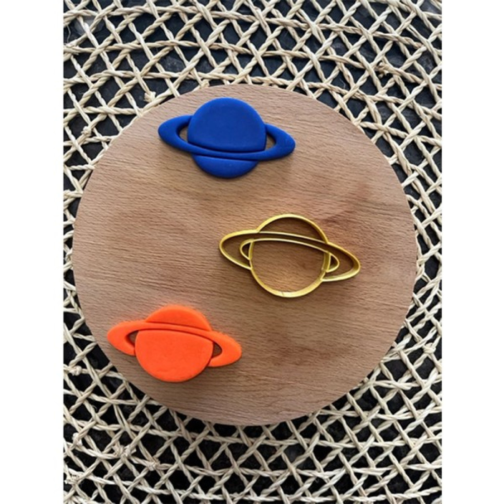 Small Shapes Satürn Kurabiye Kalıbı Ve Hamur Kesici - 1 Adet Kek Kalıpları Fiyatı