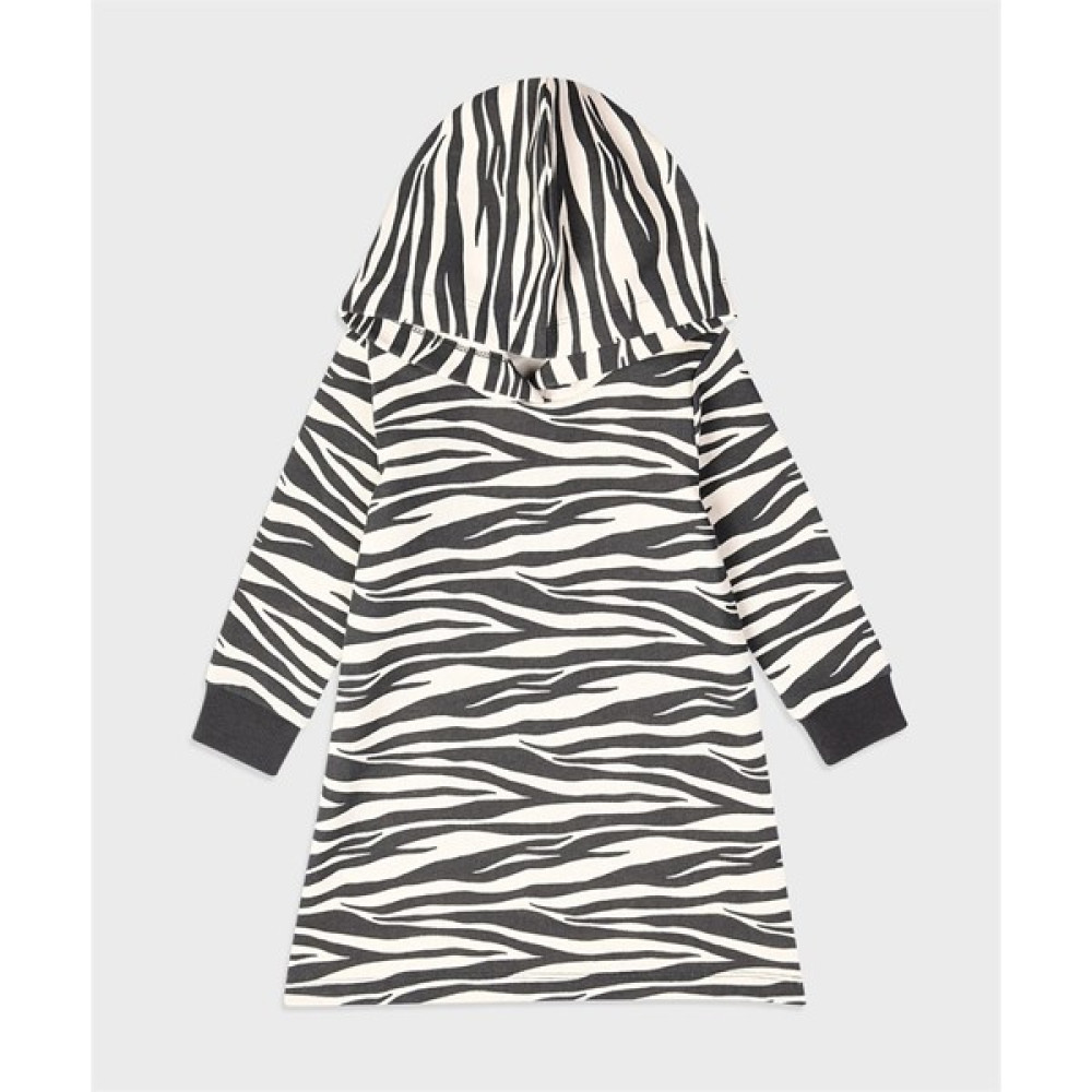 Small Society Kız Çocuk Zebra Baskılı Elbise Kız Çocuk Elbise Fiyatı
