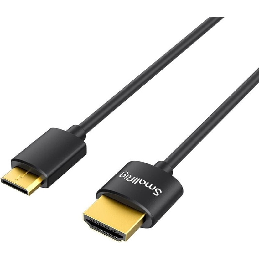 Smallrig 35 cm Ultra Slim 4K HDMI Kablosu (C-A Mini) PVC Malzeme ile Yüksek Performans Bilgisayar Çevirici ve Adaptörü Fiyatı