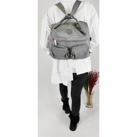 Smart Bags 1118-89 Füme Laci Kadın Omuz Çantası