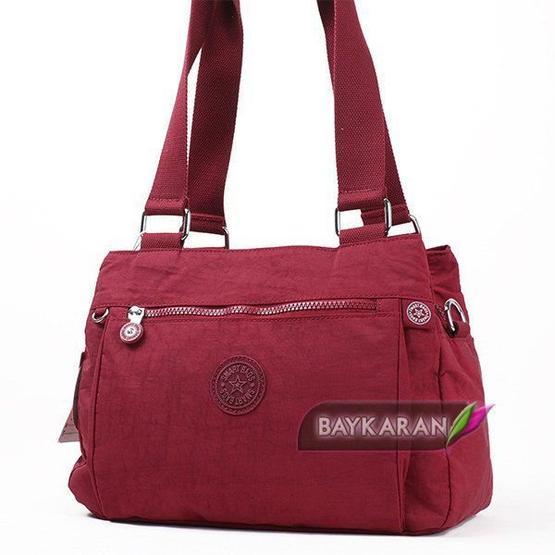 Smart Bags 1125 Bordo Kadın Postacı Çantası