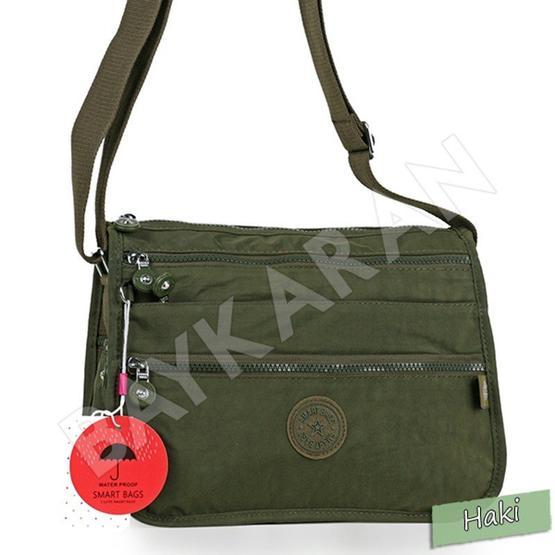 Smart Bags 1128-29 Haki Yeşil Kadın Postacı Çantası