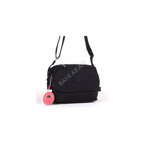 Smart Bags 1172-01 Siyah Postacı Omuz Çantası