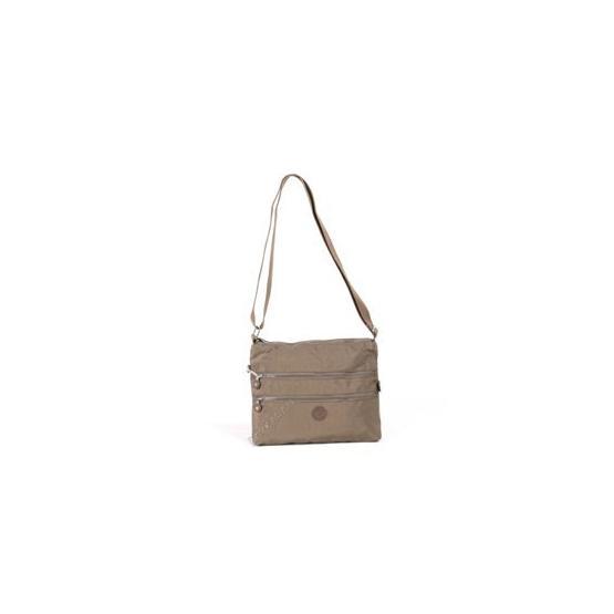 Smart Bags 1185-07 Açık Kahve Krinkıl Kumaş Kadın Postacı Çantası
