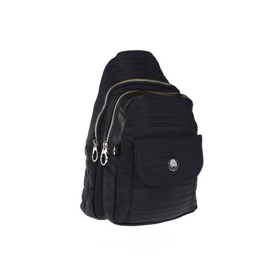 Smart Bags 2022-3020-0001 Siyah Kadın Bel Çantası