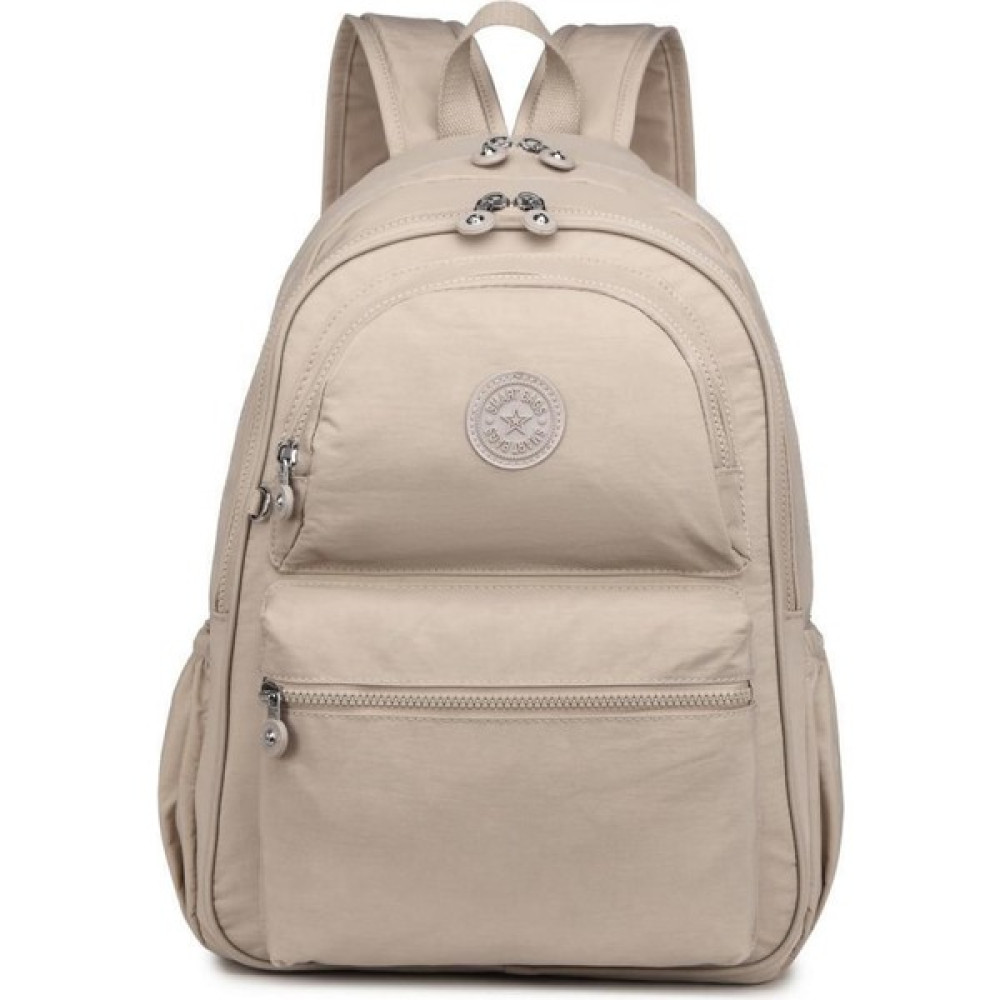 Smart Bags Büyük Boy Sırt Çantası 1050 03 Bej Bayan Sırt Çantası Fiyatı