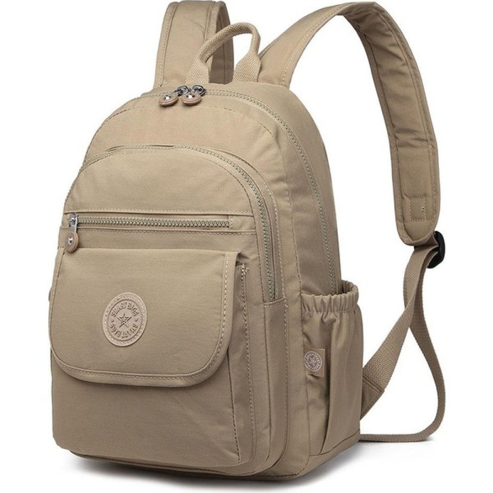 Smart Bags Krinkıl Bej Kumaş Kadın Sırt Çantası SMB1187 Bayan Sırt Çantası Fiyatı