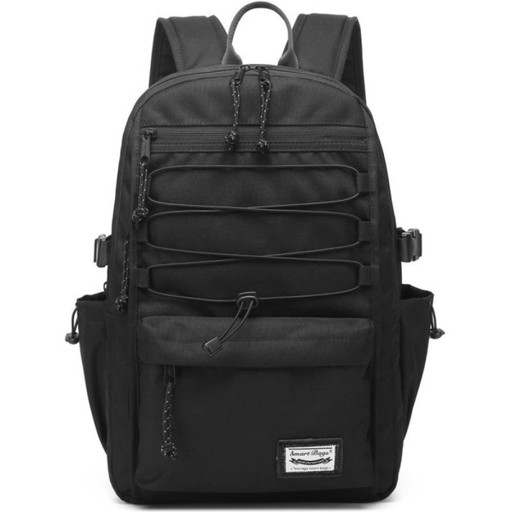 Smart Bags Sırt Çantası Okul Boyu Laptop Gözlü 3156 - Siyah Okul Çantası Fiyatı