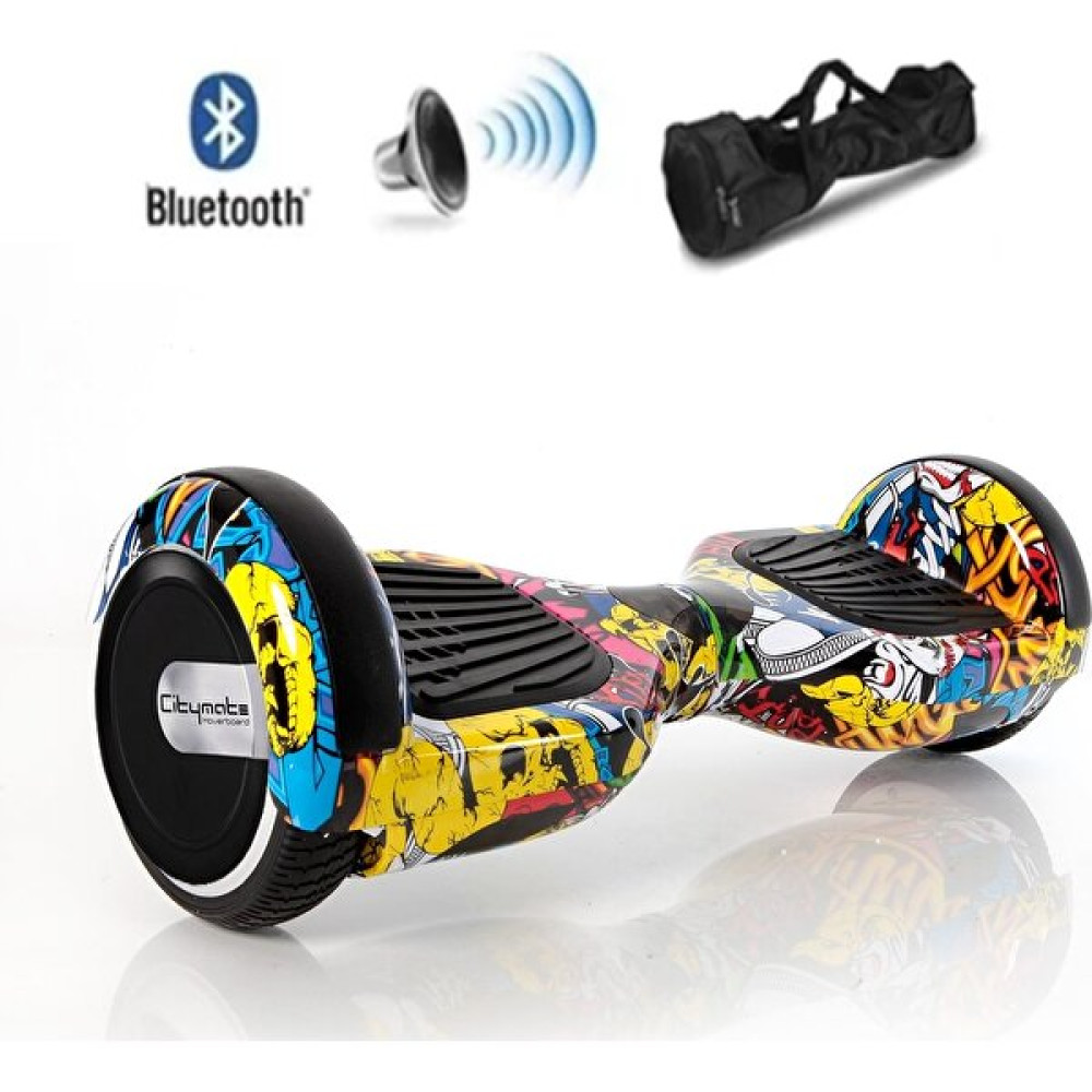 Smart Balance Citymate Hoverboard Smart Scooter Elektrikli Kaykay Bluetooth Speaakerlı Çanta Hediye Scooter Fiyatı