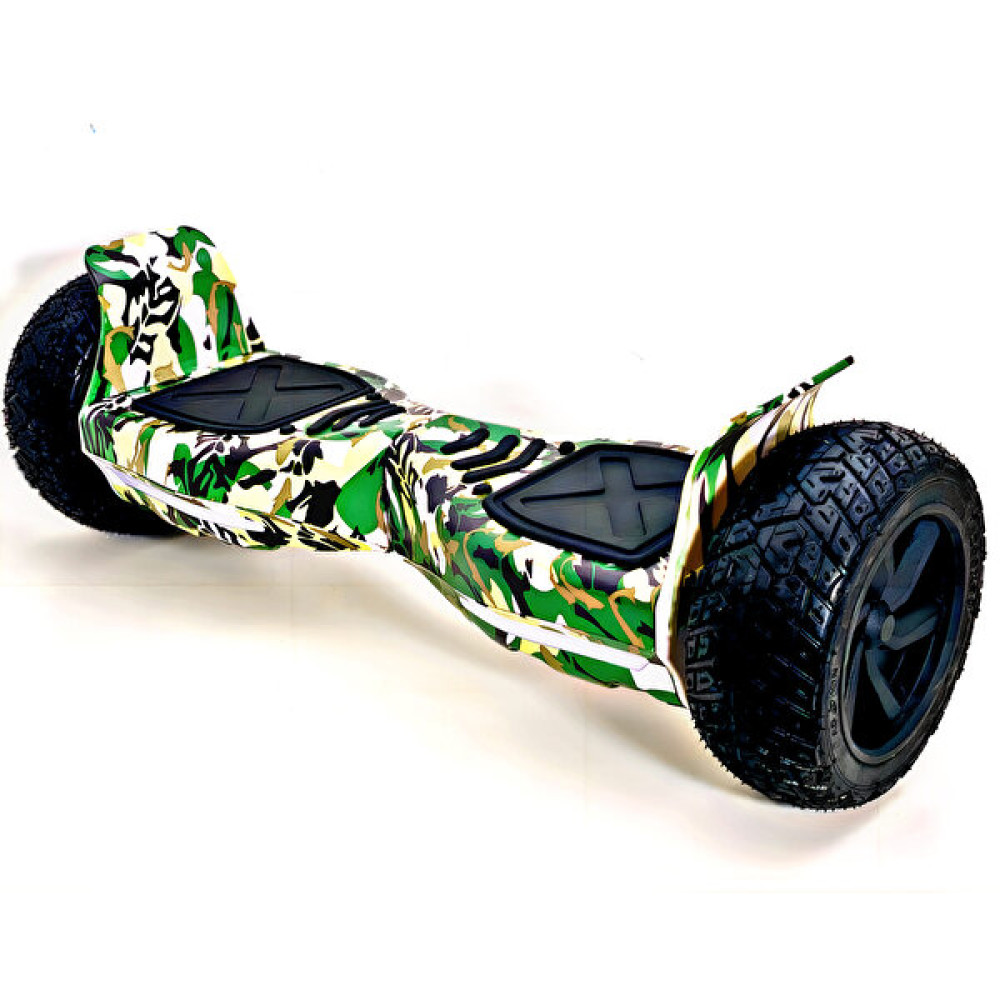 Smart Balance Elektrikli Kaykay 8.5" Kalın Teker Bluetooth Grafity Desenli Hummer Off Road Kamuflaj Hoverboard Hoverboard Fiyatı