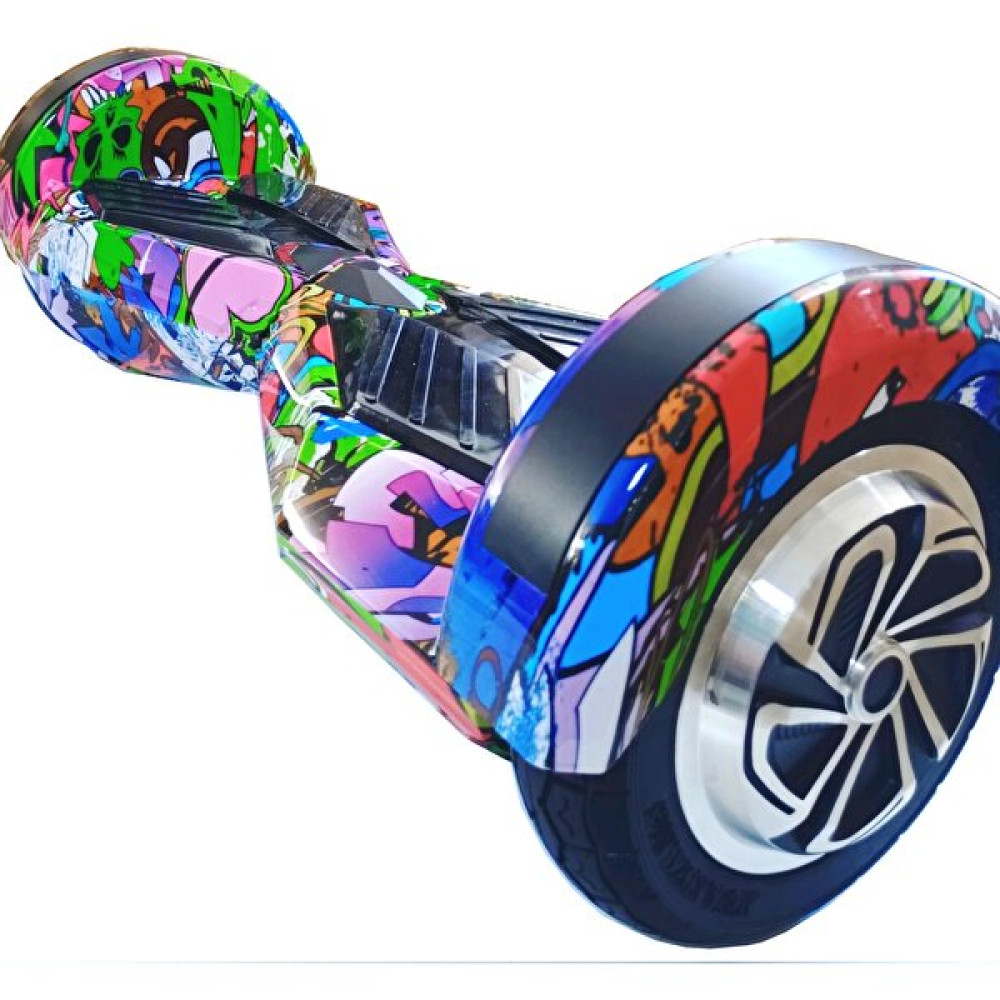 Smart Balance Elektrikli Kaykay 8.5" Ledli Uzay Kasa Bluetooth Gökkuşağı Desenli Hoverboard Hoverboard Fiyatı