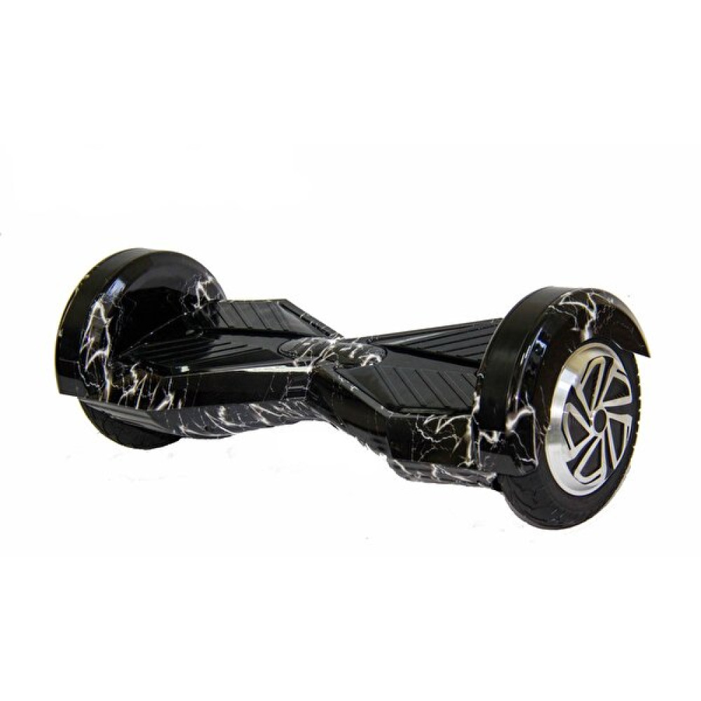 Smart Balance Elektrikli Kaykay 8.5" Ledli Uzay Kasa Bluetooth Siyah Dalga Desenli Hoverboard Hoverboard Fiyatı
