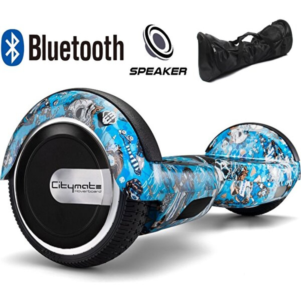 Smart Balance Hoverboard Smart Scooter Elektrikli Kaykay Bluetooth Speakerlı Çanta Hediye Desen-20 Scooter Fiyatı
