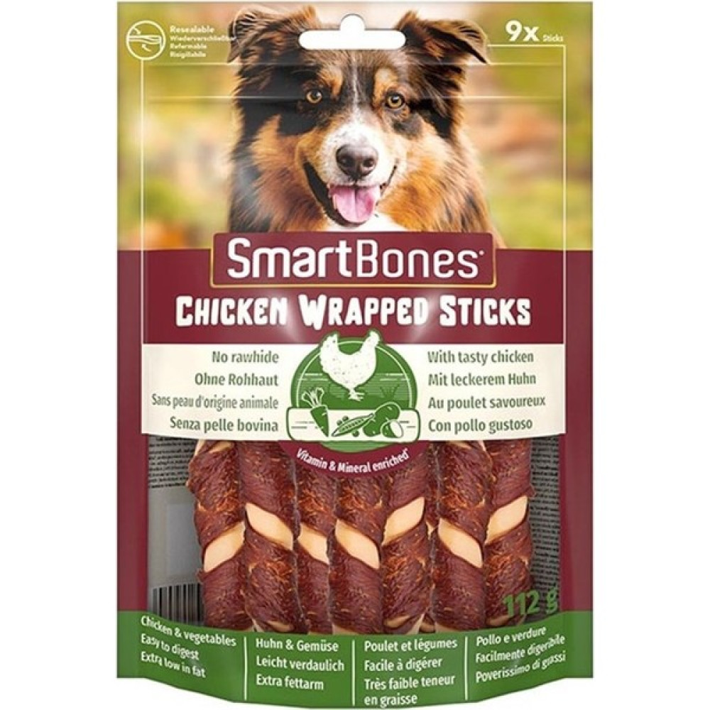 Smart Bones Smartbones Tavuk Sargılı Stick Mini Köpek Ödülü 9 Adet 112 gr Evcil Hayvan Ürünleri Fiyatı