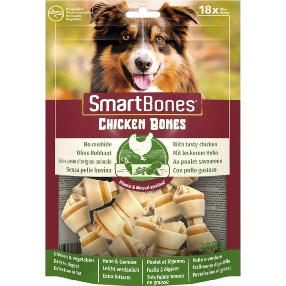Smart Bones Smartbones Tavuklu Düğüm Köpek Ödül Kemiği Mini 18 Adet Evcil Hayvan Ürünleri Fiyatı