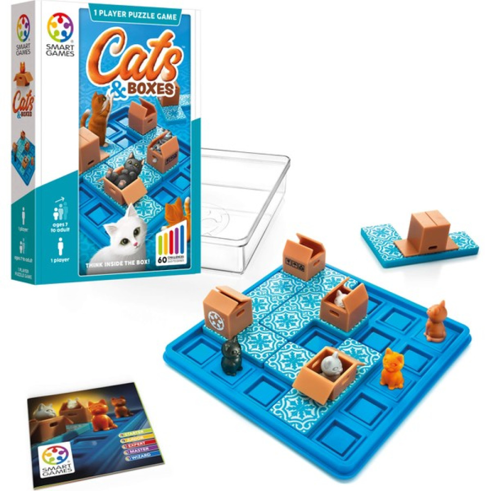 Smart Games Smartgames Cats And Boxes - Renkli Eğitici Oyuncak Fiyatı