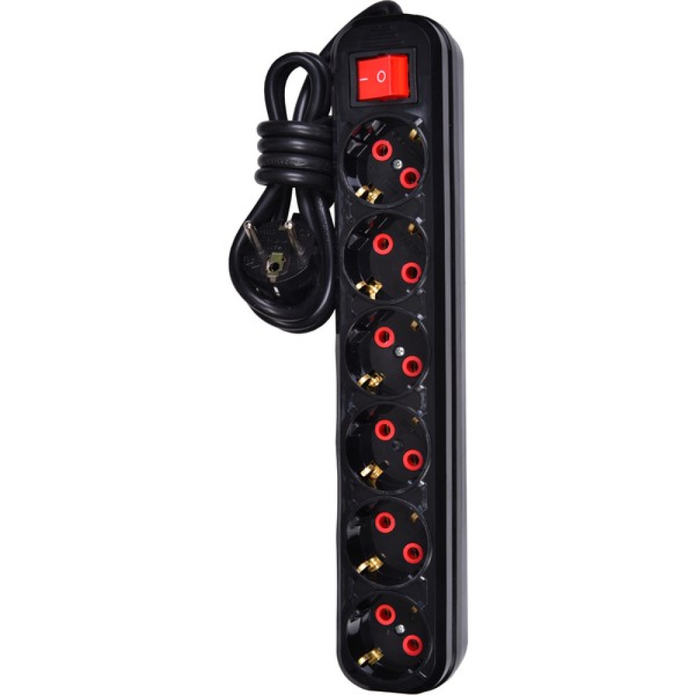 Smart Socket 6'lı Akım Korumalı & Anahtarlı Grup Priz 1,5 m Siyah Prizler Fiyatı