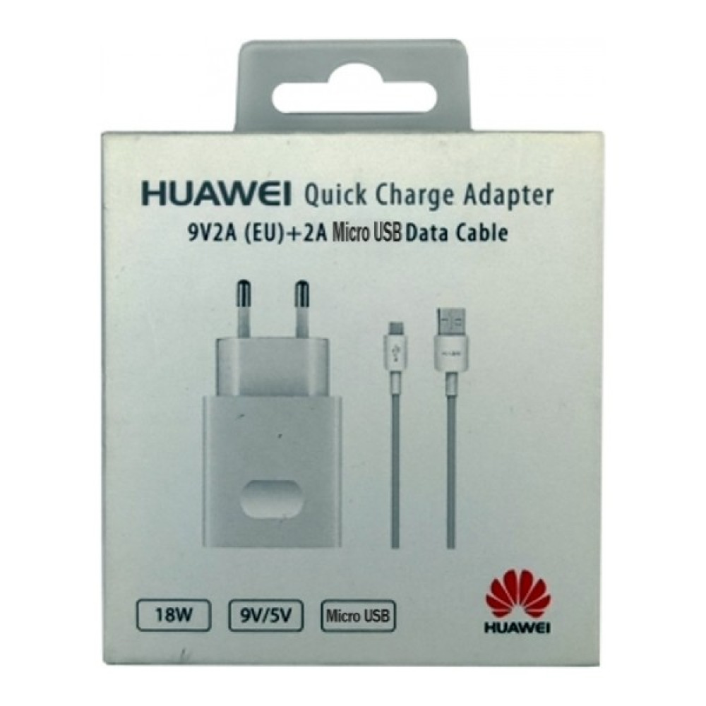 Smart Tech Huawei 18W 2A Micro USB Hızlı Şarj Adaptör ve Data Kablosu - Beyaz Cep Telefonu Şarj Cihazı Fiyatı