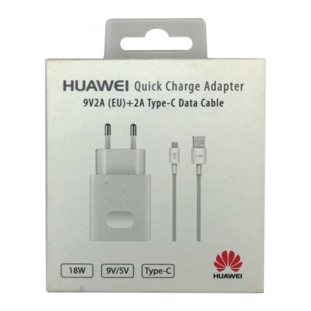 Smart Tech Huawei 18W 2A Type-C Hızlı Şarj Adaptör ve Data Kablosu - Beyaz Cep Telefonu Şarj Cihazı Fiyatı
