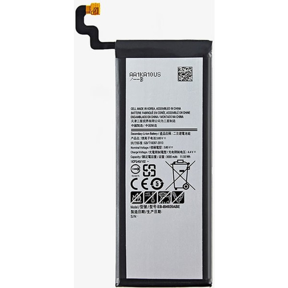 Smart Tech Samsung Galaxy Note 5 Batarya Pil EB-BN920ABE Cep Telefonu Bataryası Fiyatı