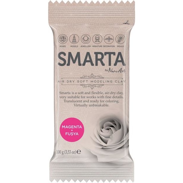 Smarta Kil Hamur Modelleme 100 gr Fuşya Diğer Fiyatı