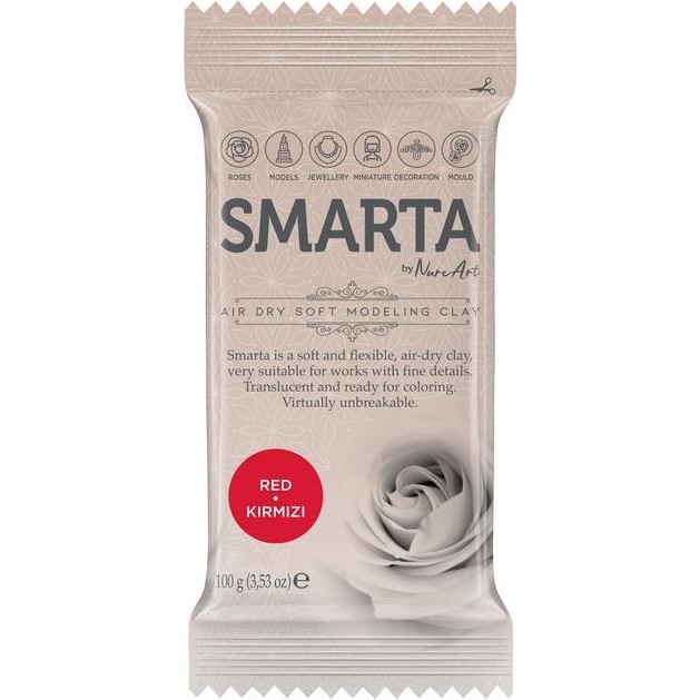 Smarta Kil Hamur Modelleme 100 gr Kırmızı Diğer Fiyatı