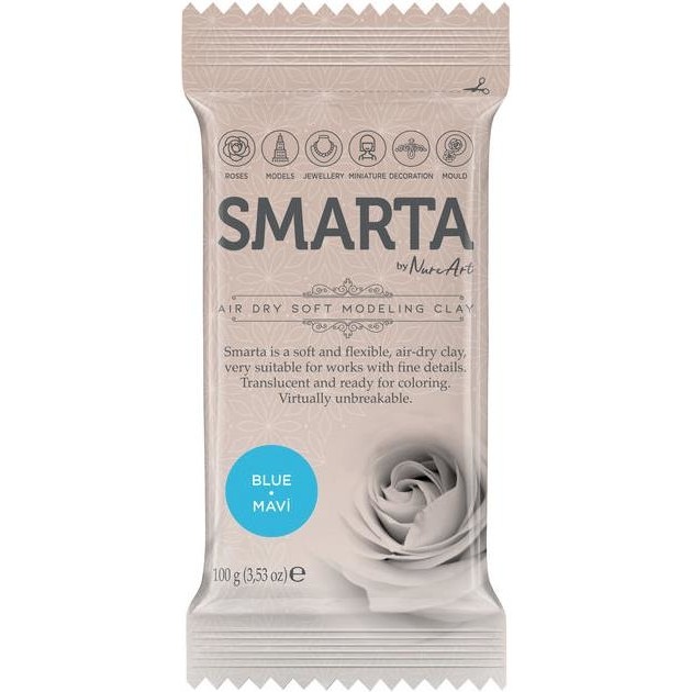 Smarta Kil Hamur Modelleme 100 gr Mavi Diğer Fiyatı
