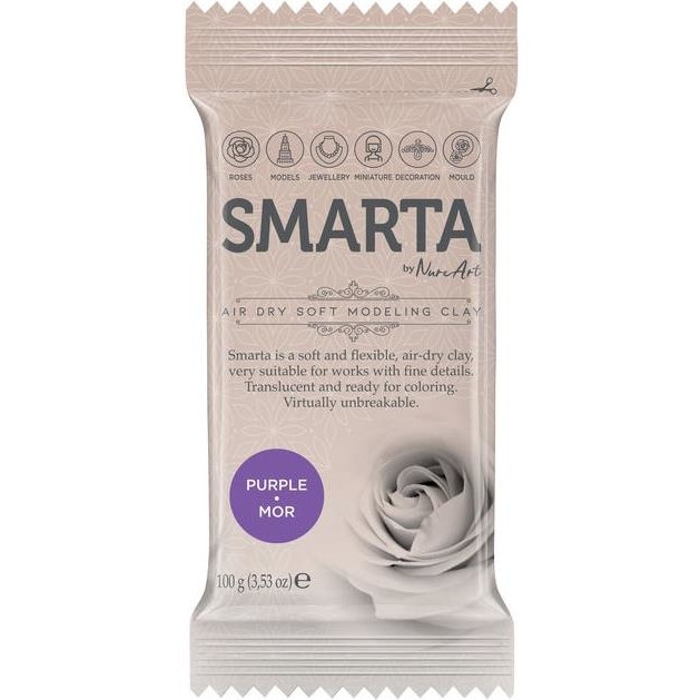 Smarta Kil Hamur Modelleme 100 gr Mor Diğer Fiyatı