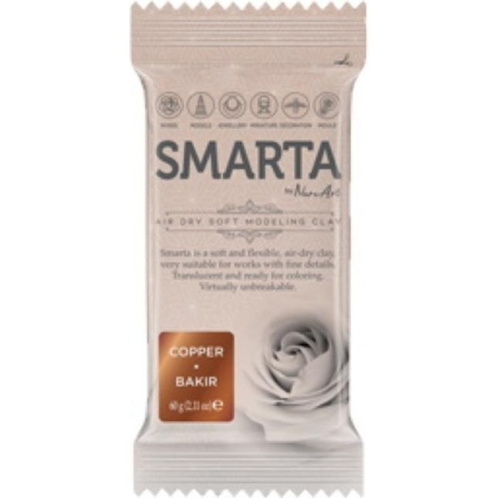 Smarta Modelleme Hamuru 60 Gr. Metalik Bakır Yardımcı Malzeme Fiyatı