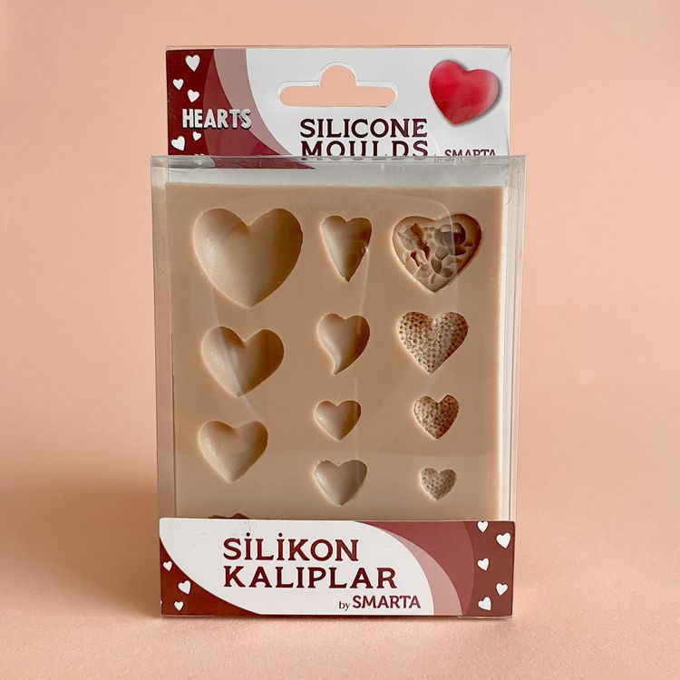 Smarta Silikon Kalıp Hearts Diğer Fiyatı